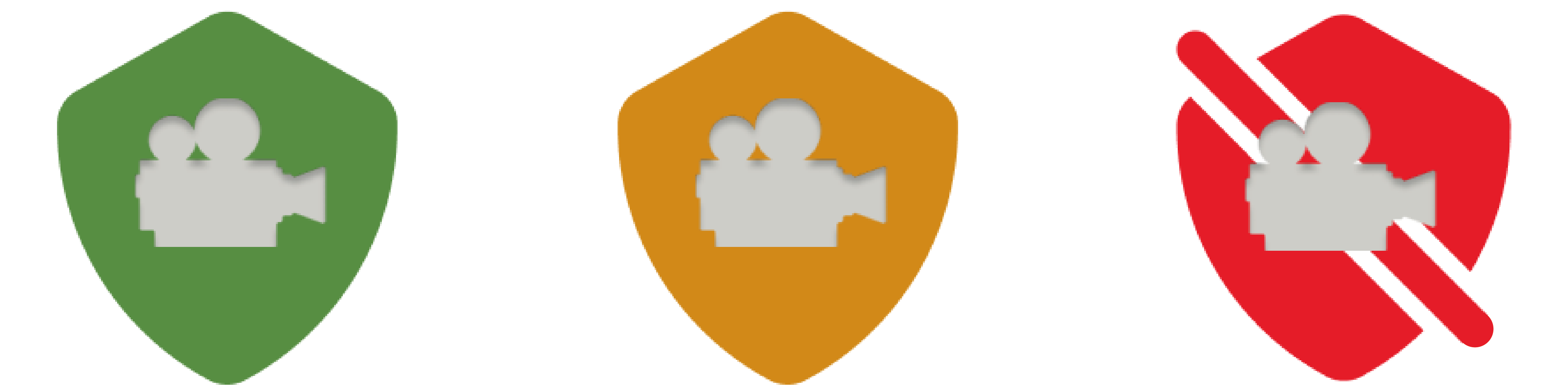 A mark clearly indicates if a piece of content is licensed.